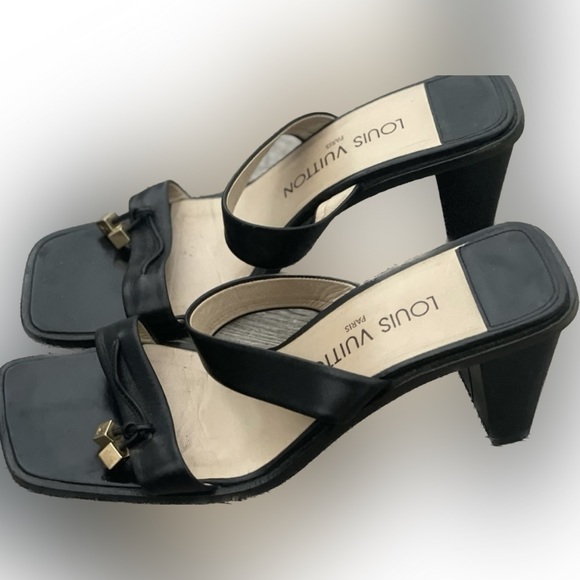 Louis Vuitton Shoes - Louis Vuitton dice sandals LV authentic